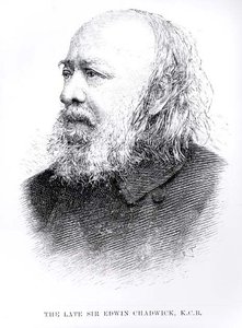 The Late Sir Edwin Chadwick by English School